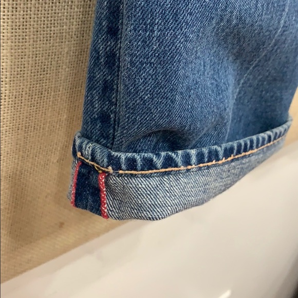 COPY - BLUE BLUE Japan rare patch-distressed jeans - Picture 6 of 16